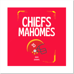 KANSAS CITY CHIEFS MAHOMES CHAMPIONS Posters and Art